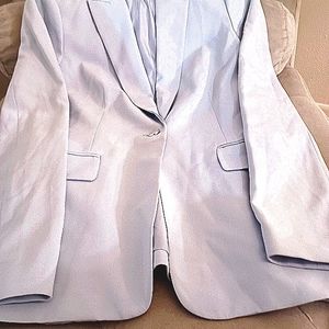 Baby blue calvin klein blazer